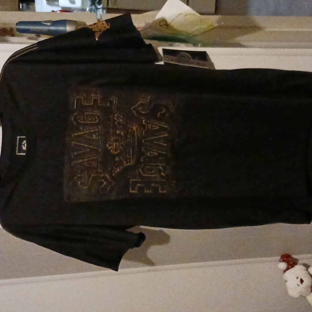 CR-24 CHROME EDGE The Original Brushed Metallic. T-Shirt. NICE 2 XL